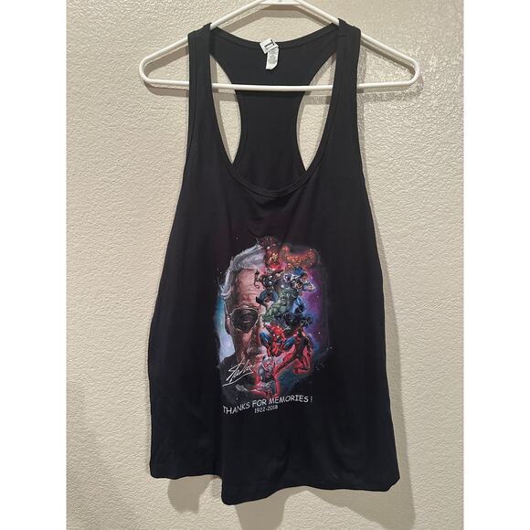 Disney Marvel Stan Lee Legend Tribute Thanks for Memories  Avengers Tank XXL - Picture 1 of 3
